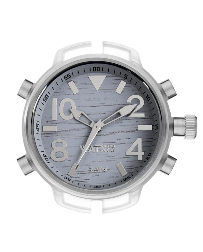 Montre Watxandco Rwa3737. Boîte, Couleur Bleue. Unisexe. gray