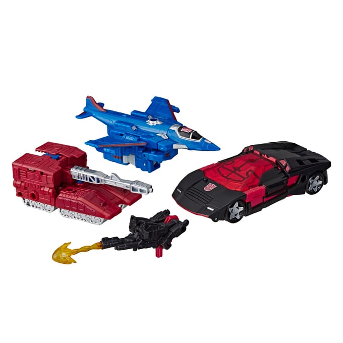 Hasbro Transformers War for Cybertron Deluxe Autobot Alphastrike Counterforce 3-Pack - Final Strike Figure Series: Part 1