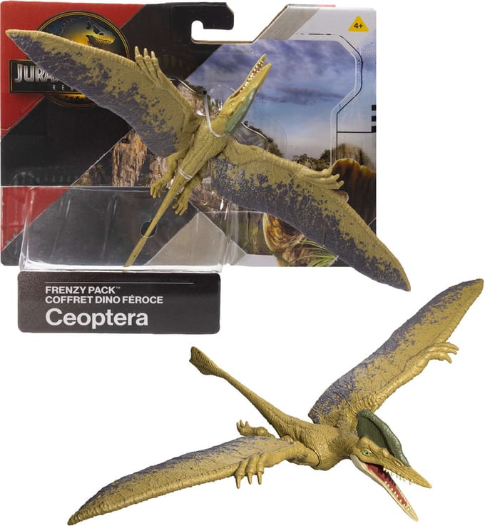 Jurassic World Rebirth Danger Ceoptera Figuur Groen