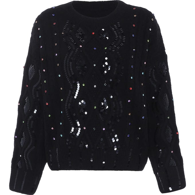 Faina Jumper Dames zwart