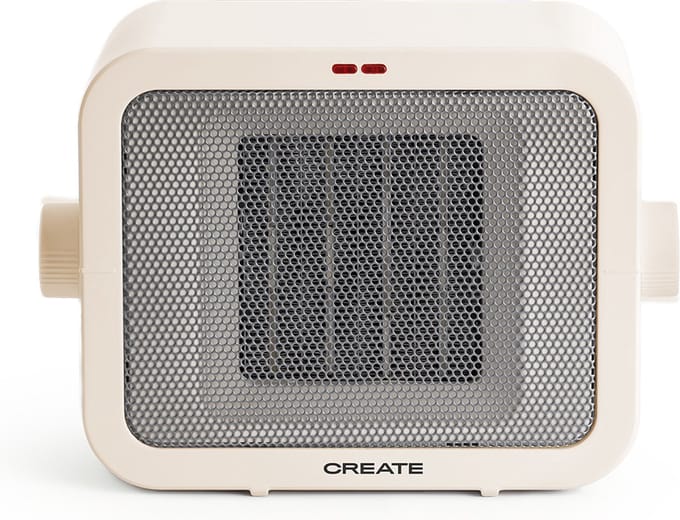 CREATE - 1500 W keramische ruimteverwarming - Gebroken wit - WARM BOX