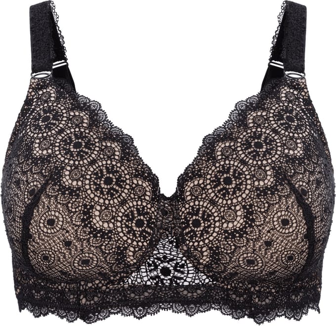 Megami - Allure prothese bh - M9103 - Zwart - 75D