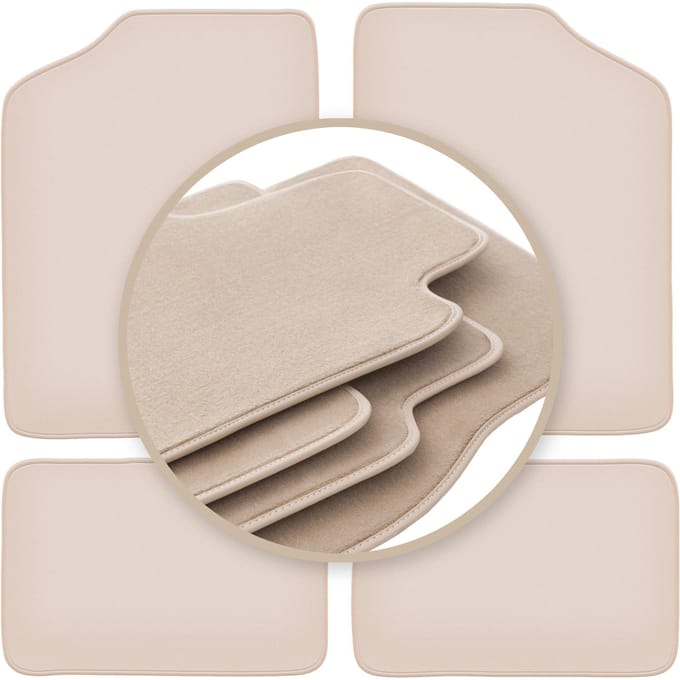 PREMIUM beige matten voor: Renault 5 II hatchback 1986-1993