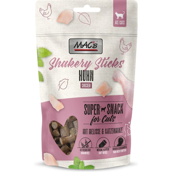 50g MAC's CAT Shakery Sticks Kip Kattensnacks