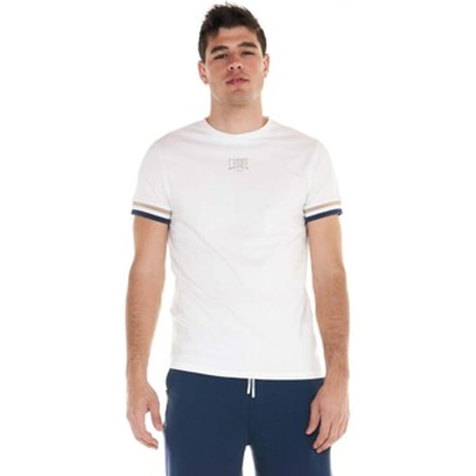 T-shirt Korte Mouw Leone 1947 Man Short Sleeves Earth Tones