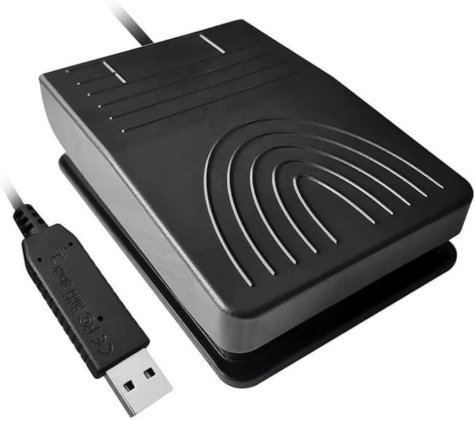 Dailygoods - Usb Pedaal Schakelaar - Optische Controle - Stille