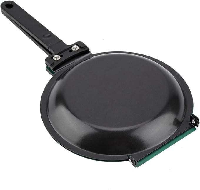 Koekenpan - Pannenkoekenmaker - Ontbijt Maken - Dubbelzijdig Flip Design - 19.2 cm - Groen