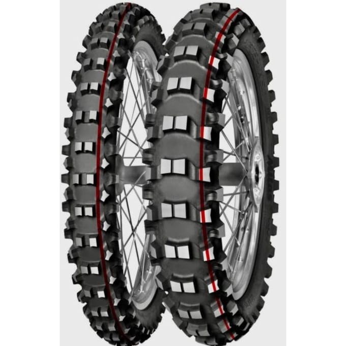 Off-road banden MITAS TERRA FORCE - MX SM soft medium red 110/100-18 TT 64M