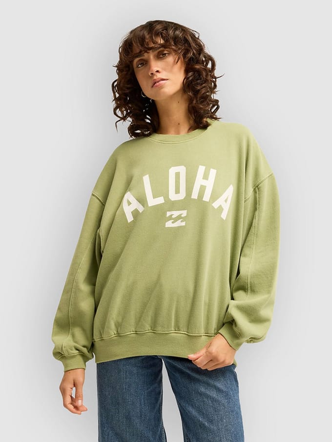 Billabong Kendall Aloha Sweatshirt Groen M Vrouw