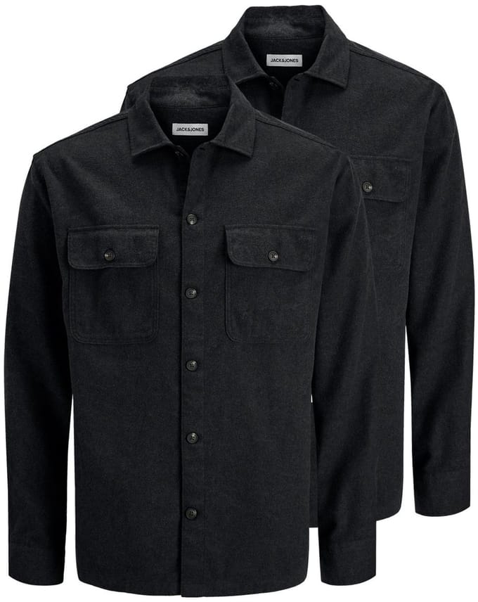 Jack & Jones Heren Overhemd jas / overshirt 2 pack Charge