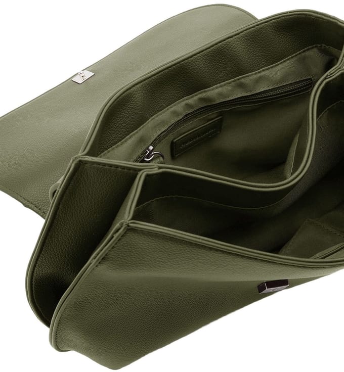 FREDsBRUDER schoudertas My Bestie Big Saddle Bag Khaki Green kaki