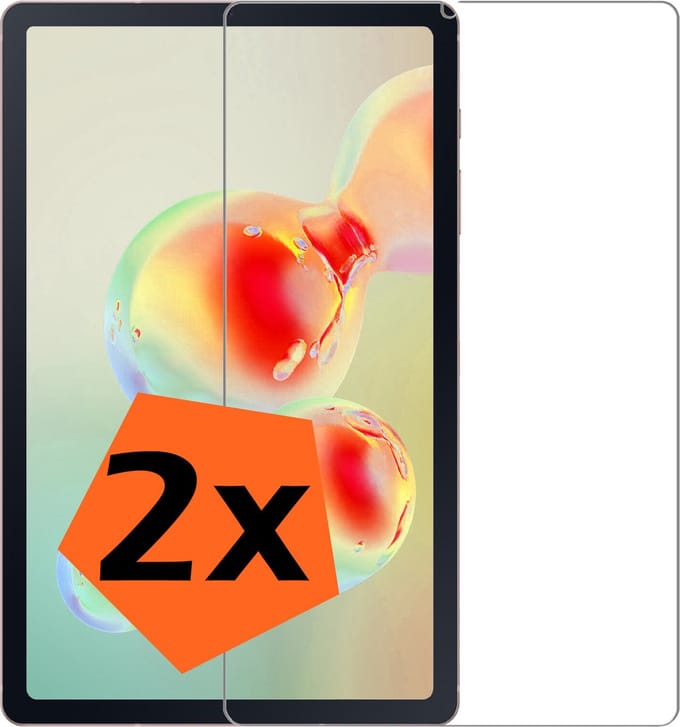 Screenprotector - 2 Stuks - Geschikt voor Samsung Galaxy Tab S6 Lite - Extra Sterk - Gehard Glas - Beschermglas - Tempered Glass - Screen Protector