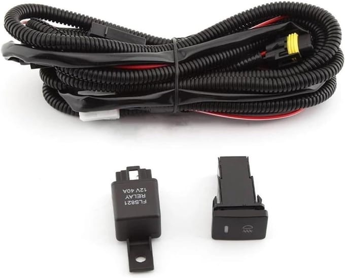 Mistlampen Set - Dagrijverlichting - Auto Verlichting - Directe Vervanging - 12V - Wire