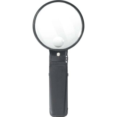 TOOLCRAFT 821010 821010 Staande loep Vergrotingsfactor: 2 x, 4 x Lensgrootte: (Ø) 88 mm