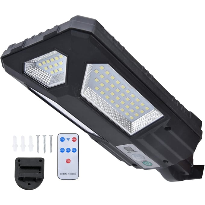 87LED Solarlamp Tuinlamp Bewegingssensor Straatlantaarn IP65 Waterdicht Buiten Wandlamp met
