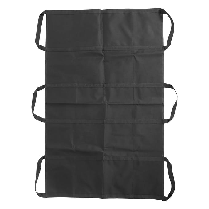 Ceinture de transfert corporel avec poignées Réutilisable Portant 120 kg Ceinture de transfert pour patients âgés black
