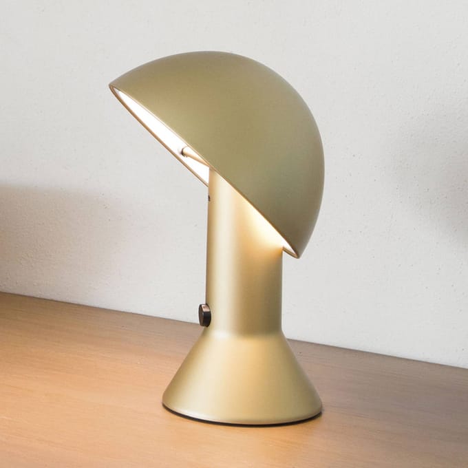 Martinelli Luce Elmetto - tafellamp, goud