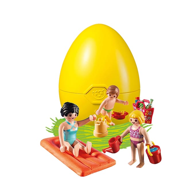 PLAYMOBIL Easter Eggs Familieplezier moeder en kinderen - 4941