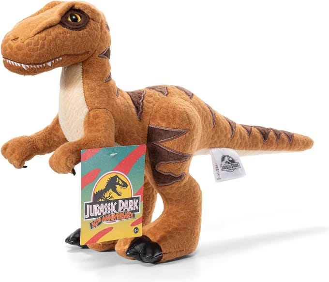 Pluche Velociraptor - Jurassic Park 30th Anniversary - The Noble Collection