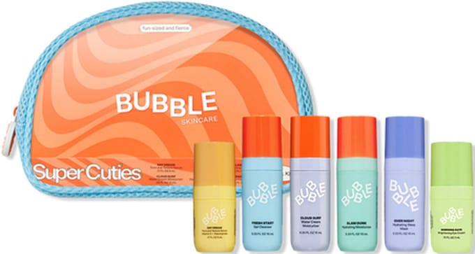 Bubble Skincare Super Cuties Trial Kit – Mini Skincare Set – Gezichtsverzorging