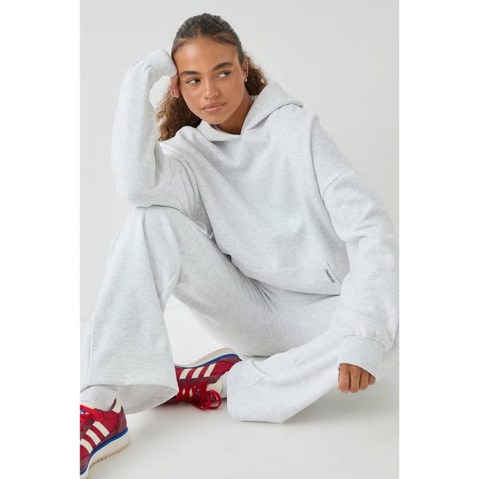 Dames DSGN Studio Oversized Over The Head Hoodie | Asgrijs | Maat: Large