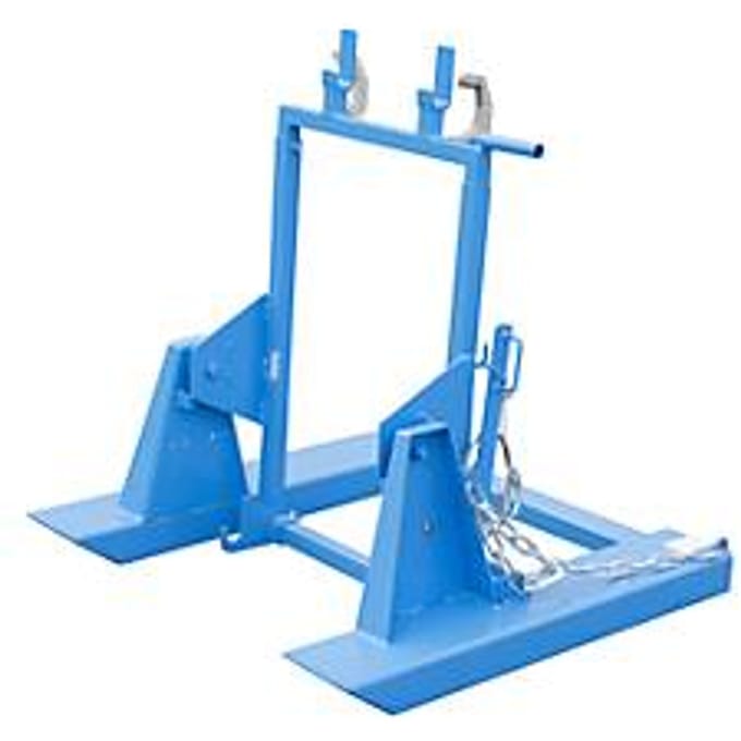 Afvalcontainerkieper MK 240, blauw gelakt