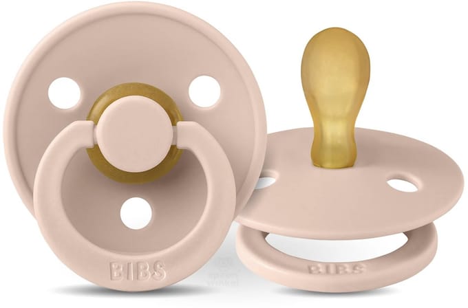 BIBS symmetrisch maat 2 - 6-18 maanden - Blush fopspeen