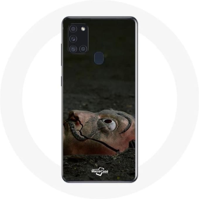 Coque Samsung Galaxy A21S la casa de papel Masque dali