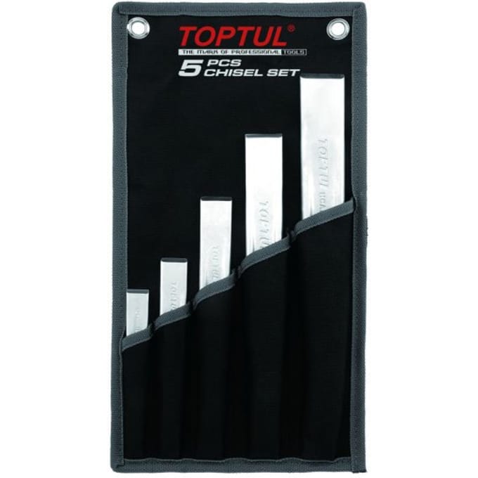 Snijgereedschap set TOPTUL 5 Stuk, flach