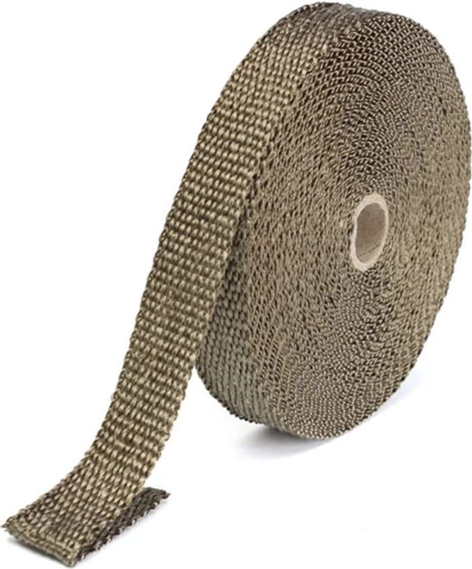 Nixnix® - Hitteband - 5m rol - 2,5cm breed - Heat wrap - Titanium Beige