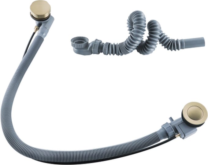FortiFura Calvi badafvoercombinatie – Geborsteld messing – PVD