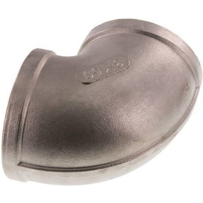 Rp 3'' RVS L-Fitting 90graden 16 Bar - FL2E-F-SH-300R