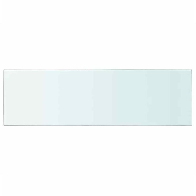 vidaXL - Schappen - 2 - st - 80x25 - cm - glas - transparant