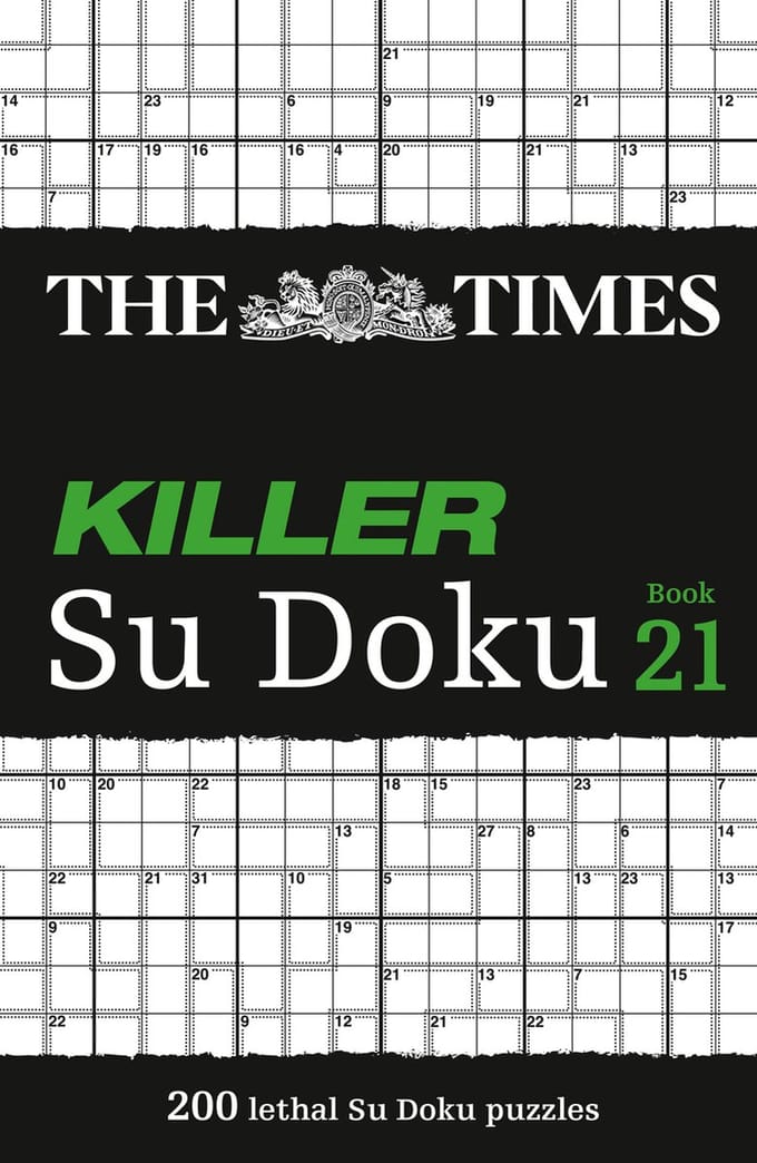 The Times Su Doku-The Times Killer Su Doku Book 21
