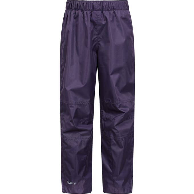 Mountain Warehouse Kinder/Kids Spray II Waterdichte Overbroek (Paars)