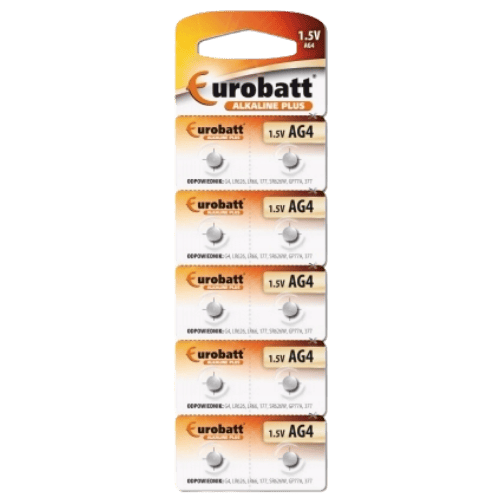 Eurobatt AG4 LR626 1,5V Alkaline Knoopcelbatterij - 1 stuk