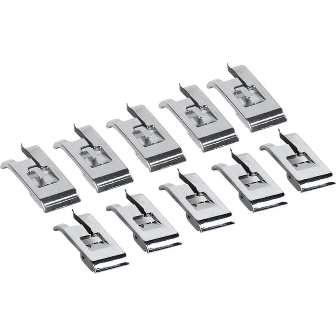 10 Pièces Pieds de Biais G pour Surjeteuse Brother Singer Machine à Coudre white
