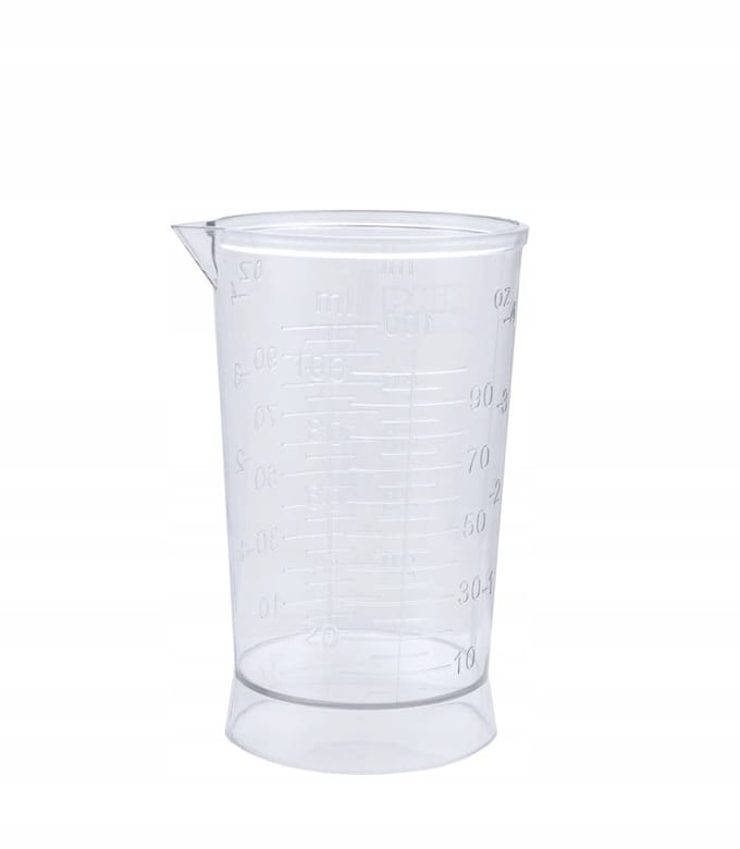 Poniks Menzurka - Plastic Meetlat - 100Ml Met Schaalverdeling