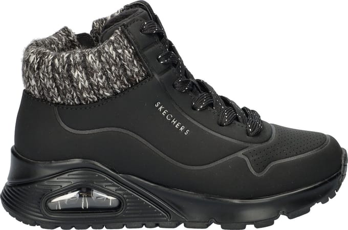 Skechers Uno Gen meisjes sneaker - Zwart