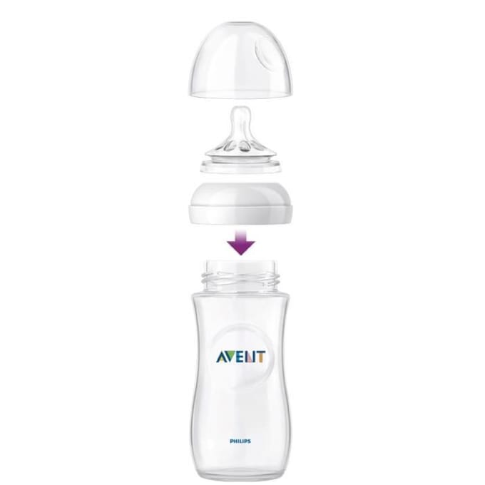 PHILIPS AVENT 2Biberons de 330ml Naturel SCF696/27