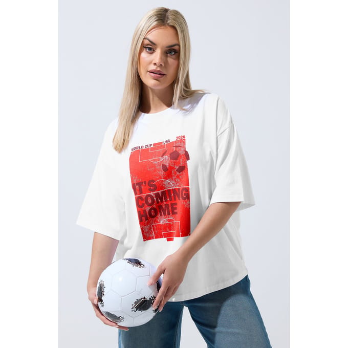 Limited Collection Wit 'It's Coming Home' Tshirt Size 54-56
