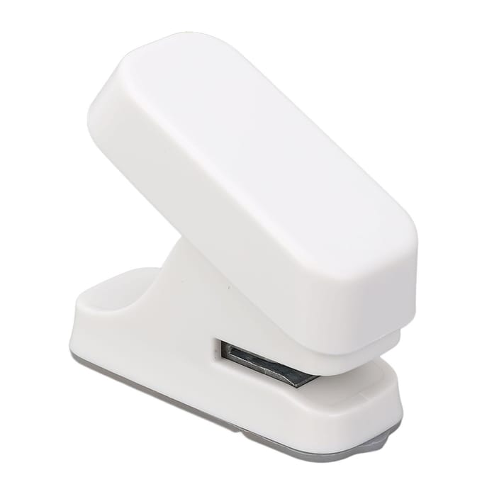 Enkelgat Paddenstoel Gatentang Schijf Ring Binding Snijder T-Type Papierpons voor Scrapbooking white