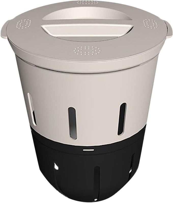 Ondergrondse Compostbak - Tuin Compostcontainer - Afval Verwerken - Dierenwerend Ontwerp - 125 Liter - Zwart