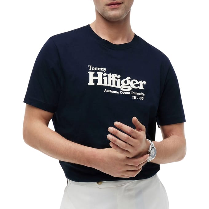 Shirt Tommy Hilfiger Nautical Chest Graphic Hommes