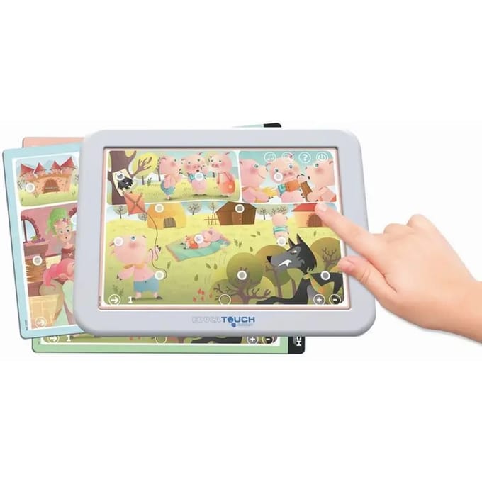 Educatief spel - EDUCA - Touch Junior - Verhalenverteller 2 - 4 verhalen - 8 educatieve activiteiten