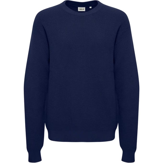 Solid Hami Knit Sweater Heren - Maat L