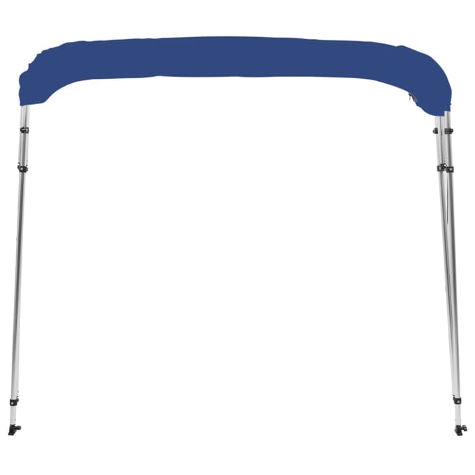 vidaXL - Biminitop - 4-boogs - 243x180x137 - cm - blauw