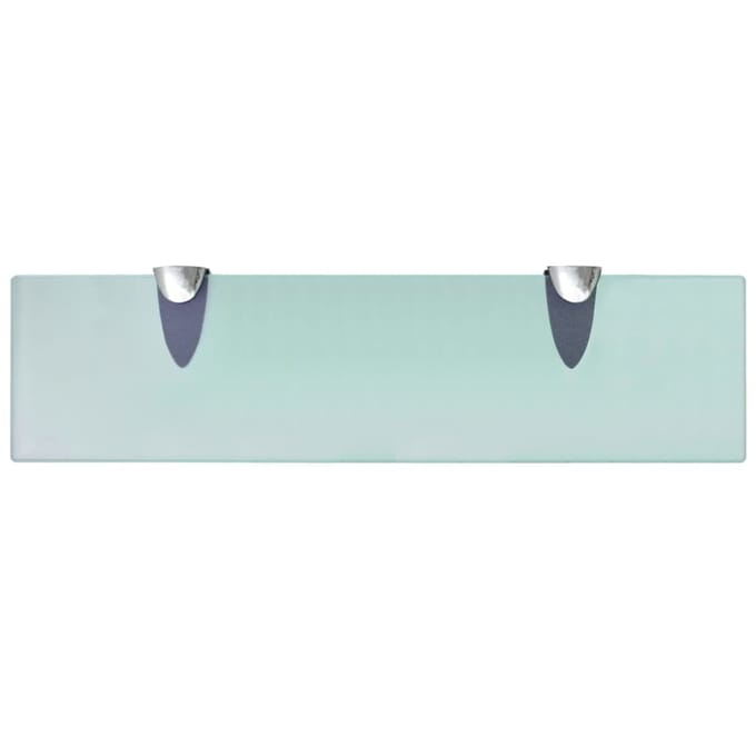 vidaXL - Zwevend - schap - 40x10 - cm - 8 - mm - glas