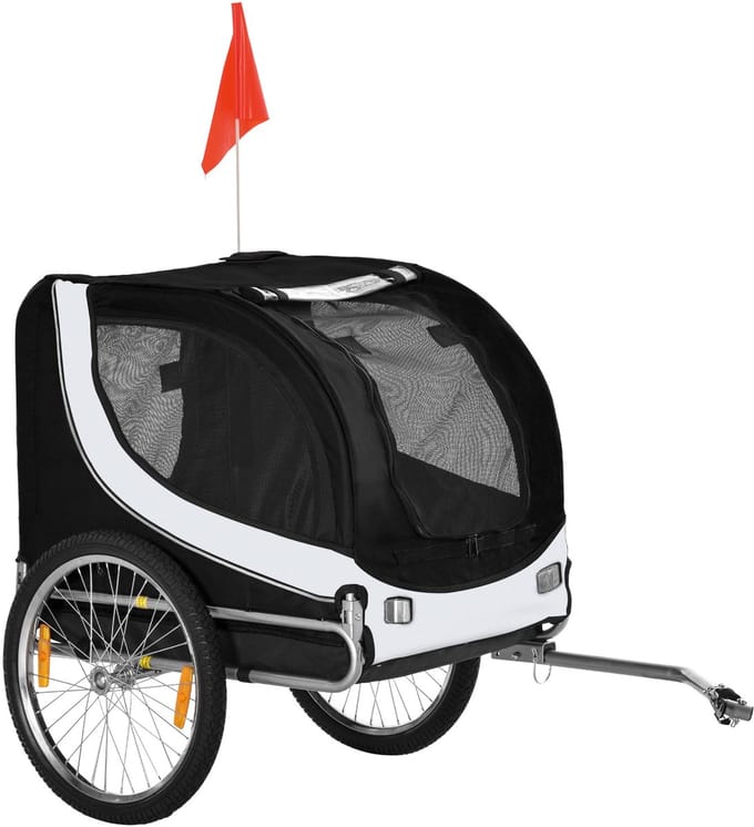 4goodz Pawhut hondenkar fietskar hondendrager