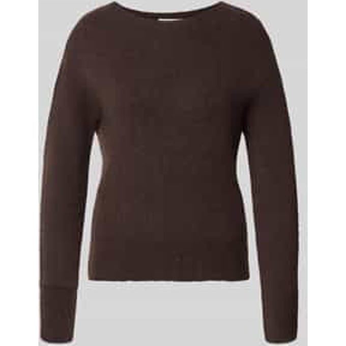 Regular fit shirt met lange mouwen met alpaca-aandeel